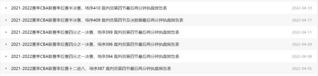 开云官网-篮协为何不再公布裁判报告?答:对标FIBA而非NBA